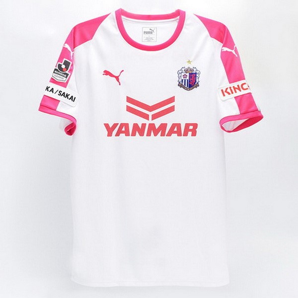 Camiseta Cerezo Osaka Replica Segunda Ropa 2018/19 Blanco